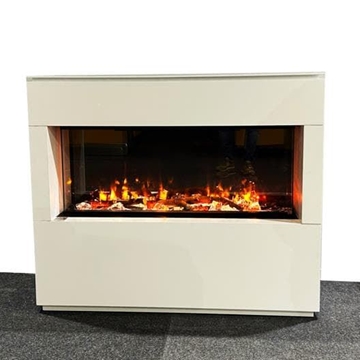 Mueble lacado blanco modelo Mirror1 para i1000E Smart App - Imagen 2