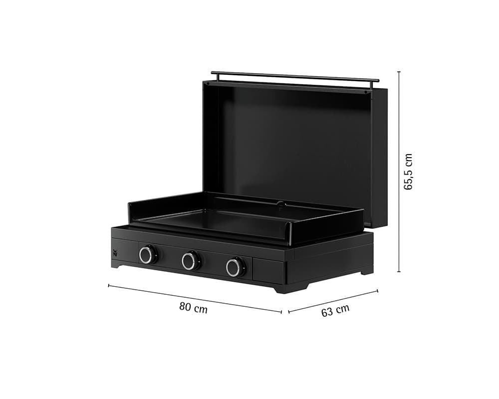 Pack 75G con plancha Edition One 75 gas + tapa + funda - Imagen 4