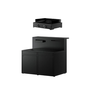 Pack Compacta Eléctrica con plancha Edition One 60 eléctrica + módulo cocina doble - Imagen 1