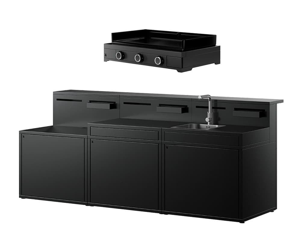 Pack Funcional Gas con plancha Edition One 75 gas + mesa de trabajo + fregadero - Imagen 1
