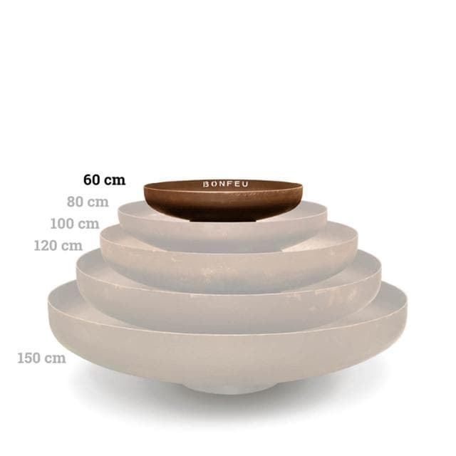 Pebetero de leña BonBowl 60 - Imagen 3