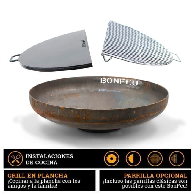 Pebetero de leña BonBowl 60 - Imagen 6