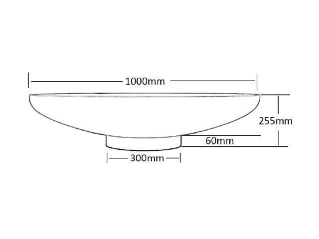 Pebetero de leña Jesco Scale Ø100cm - Imagen 4