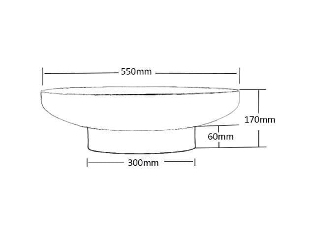 Pebetero de leña Jesco Scale Ø55cm - Imagen 4