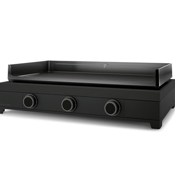 Plancha de gas Modern 75 acero negro - Imagen 1