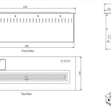 Quemador bioetanol electrónico BOB 60 - Imagen 2