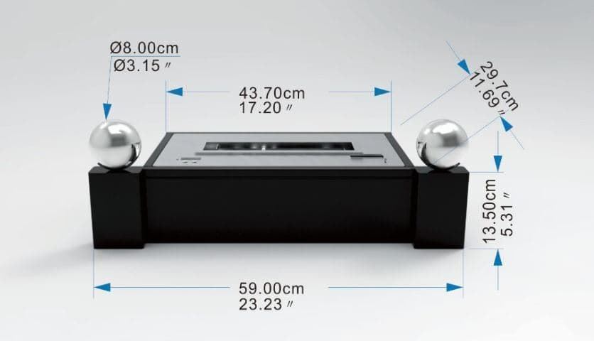 Quemador bioetanol electrónico para chiemena ADD M - Imagen 2