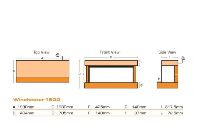 Revestimiento Winchester para New Forest 1600 - Imagen 3