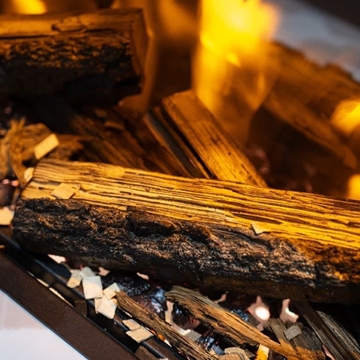 Set de leños Real Oak para Slim Line hasta 150cm - Imagen 2