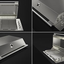 Tapa barbacoa Fulgor 100 inox alta - Imagen 2