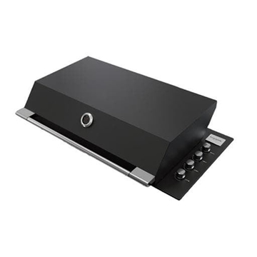 Tapa barbacoa Fulgor 100 negra alta - Imagen 1