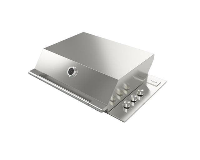 Tapa barbacoa Fulgor 80 inox alta - Imagen 1
