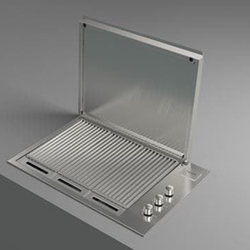 Tapa barbacoa Fulgor 80 inox baja - Imagen 2