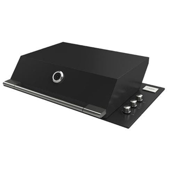 Tapa barbacoa Fulgor 80 negra alta - Imagen 1